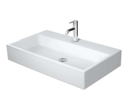 DURAVIT - Vero Air Umyvadlo nábytkové 80x47 cm, bez přepadu, otvor pro baterii, bílá (2350800071)
