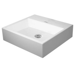 DURAVIT - Vero Air Umyvadlová mísa 50x47 cm, bez přepadu, bez otvoru pro baterii, bílá (2352500070)