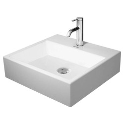 DURAVIT - Vero Air Umyvadlová mísa 50x47 cm, bez přepadu, otvor pro baterii, bílá (2352500041)