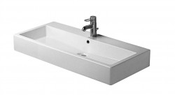 DURAVIT - Vero Umyvadlo 100x47 cm, s 1 otvorem pro baterii, alpská bílá (0454100027)