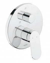 DURAVIT - Wave Baterie pod omítku, pro 2 spotřebiče, chrom (WA5210012010)
