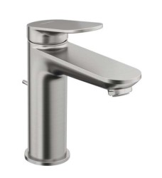 DURAVIT - Wave Umyvadlová baterie s výpustí, kartáčovaný nerez (WA1020001070)