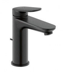 DURAVIT - Wave Umyvadlová baterie s výpustí, matná černá (WA1020001046)