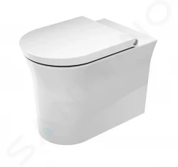 DURAVIT - White Tulip Stojící WC, zadní odpad, Rimless, HygieneGlaze, bílá (2001092000)