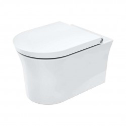 DURAVIT - White Tulip Závěsné WC HygieneFlush, Rimless, HygieneGlaze, bílá (2576092000)