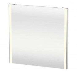 DURAVIT - XSquare Zrcadlo 80x80 cm, s LED osvětlením a vyhříváním (XS7012000000000)