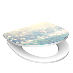 Eisl - Duroplastové sedátko se zpomalovacím mechanismem HG SOFT-CLOSE MAGIC LIGHT (82587MAGICLIGHT)