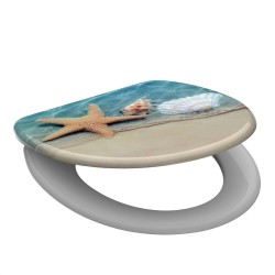 Eisl - Duroplastové sedátko se zpomalovacím mechanismem SOFT-CLOSE BEACH (82196BEACH)