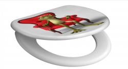 Eisl - Duroplastové sedátko se zpomalovacím mechanismem SOFT-CLOSE FROG KING (82190FROGKING)