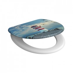 Eisl - Duroplastové sedátko se zpomalovacím mechanismem SOFT-CLOSE Maják (82149)