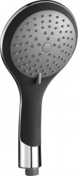 Eisl - Ruční masážní sprcha 5 režimů sprchování, průměr 115mm, černá/chrom BROADWAY (60760) (60760)