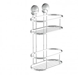 Eisl - Sprchová nástěnná police 2 úrovně, chrom BA0204 (BA0204)