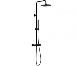 Eisl - Sprchový set včetně termostatické baterie AQUADUCT, černá 60074 (60074)