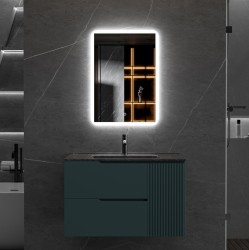 Erga Ava, LED zrcadlo 50x70cm, 1840 lm, 6500K, přední/zadní osvětlení, (ERG-V01-120-5070-00)