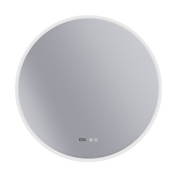 Erga Deam, kulaté LED zrcadlo 100cm, 3 barvy světla, přední osvětlení, vyhřívací podložka proti zapaření, ERG-V01-Deam-1010-CL (ERG-V01-DEAM-1010-CL)
