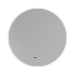 Erga Deam, kulaté LED zrcadlo 120cm, 3 barvy světla, přední osvětlení, vyhřívací podložka proti zapaření, ERG-V01-Deam-1212-CL (ERG-V01-DEAM-1212-CL)