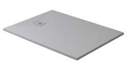 Erga Hyper, SMC sprchová vanička 80x80x2,6 cm + sifón, šedá matná, (ERG-V06-SMC-8080S-GR)