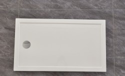 Erga Laos, obdélníková sprchová vanička 140x70x5cm, akrylát, bílá lesklá, (ERG-V06-ACR-7014S-WH-CR)