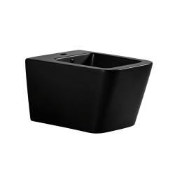 Erga Mery, závěsný bidet 520x360x300 mm, černá matná, (ERG-V03-MERY-BD-BK)