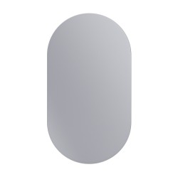 Erga Oval, oválné zrcadlo 50x90cm, (ERG-V01-OVAL-5090-CL)