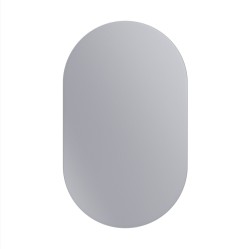 Erga Oval, oválné zrcadlo 60x100cm, (ERG-V01-OVAL-6010-CL)