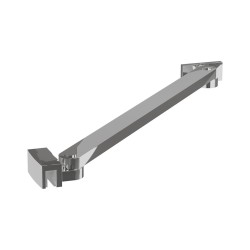 Erga Paris, rohová vzpera pre sprchové zásteny s hrúbkou skla 6/8/10 mm, dĺžka 35cm, chrómová, (ERG-V02-PARIS-BAR35-CR)