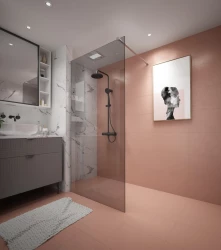 Erga Paris, sprchová zástěna Walk-In 30x200 cm, 8mm šedé sklo, chromový profil, ERG-V02-PARIS-030x200-GR-CR (ERG-V02-PARIS-030X200-GR-CR)