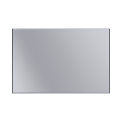 Erga Rectangle, obdélníkové zrcadlo 120x80 cm, černý rám, (ERG-V01-RECTAGLE-1280-BK)