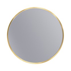 Erga Round, okrúhle zrkadlo 40cm, zlatý rám, (ERG-V01-ROUND-4040-GD)