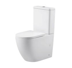 Erga Siena, WC kombi mísa 620x365x820 mm, Rimless + toaletní sedátko, bílá lesklá, (ERG-V03-SIENA-RIM-WH)