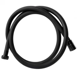 Erga Snake, hladká sprchová hadice 150 cm, Anti-Twist, černá matná, (ERG-YKA-BP.SNAKE-BLK)