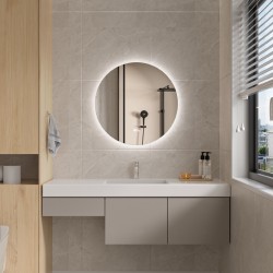 Erga Sofia, kulaté LED zrcadlo 60cm, 1380 lm, 3 barvy světla, (ERG-V01-207-6060)