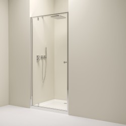 Erga Sydney, 1-krídlové výklopné sprchové dvere do otvoru 80x195 cm, 6mm číre sklo, chrómový profil, (ERG-V02-SYDNEY-D080-CR)