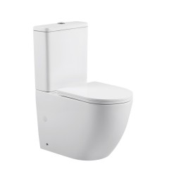 Erga Torre, WC kombi mísa 620x385x835 mm, Tornado 2.0 + toaletní sedátko, bílá lesklá, (ERG-V03-TORRE-TO2-WH)