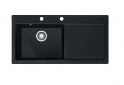 FRANKE - - Mythos Keramický dřez MTK 611-100/2, 100x51 cm, Onyx (124.0335.863)