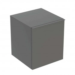 GEBERIT - Acanto Boční skříňka 45x52x48 cm, 1 zásuvka, lávová (503.010.JK.1)