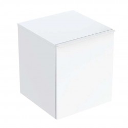 GEBERIT - Acanto Boční skříňka 45x52x48 cm, 1 zásuvka, lesklá bílá (503.010.01.1)