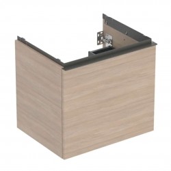 GEBERIT - Acanto Umyvadlová skříňka, 59x54x48 cm, 1 zásuvka, dub (503.003.JH.1)