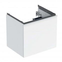 GEBERIT - Acanto Umyvadlová skříňka, 59x54x48 cm, 1 zásuvka, lesklá bílá (503.003.01.1)
