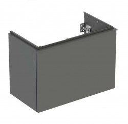 GEBERIT - Acanto Umyvadlová skříňka, 74x54x42 cm, 2 zásuvky, lávová (503.009.JK.1)