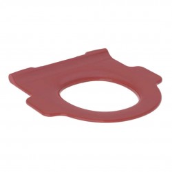 GEBERIT - Bambini WC sedátko bez poklopu, dětské, karmínová (502.971.FY.1)