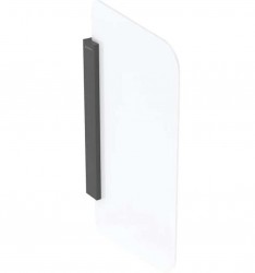 GEBERIT - Dělící stěna mezi pisoáry, černá/bílá (115.205.TD.1)