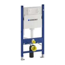 Geberit Delta Duofix pro závěsné WC, bez horní konzole, ovládání zepředu (111.153.00.1)