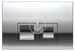 GEBERIT - Delta Ovládací tlačítko splachování, lesklý chrom (115.135.21.1)