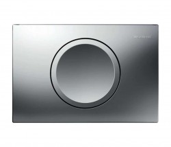 GEBERIT - Delta15 Ovládací tlačítko splachování, matný chrom (115.109.46.1)