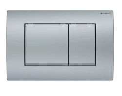 GEBERIT - Delta20 Ovládání splachování, matný chrom (115.137.46.1)