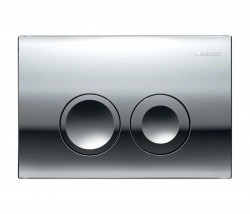 GEBERIT - Delta25 Ovládací tlačítko splachování, lesklý chrom (115.125.21.5)