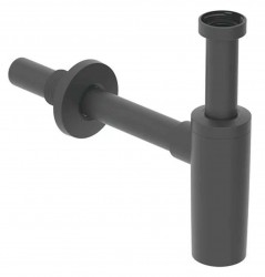 GEBERIT - Designový sifon, matná černá (151.034.14.1)