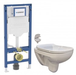 GEBERIT Duofix bez tlačítka + WC bez oplachového kruhu Edge + SEDÁTKO (111.300.00.6 EG1)