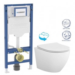 GEBERIT Duofix bez tlačítka + WC CERSANIT DESSE VORTEX + SEDÁTKO (111.300.00.6 ES1)